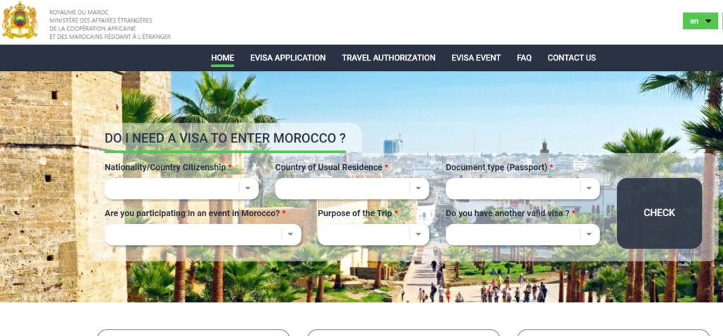 morocco e-visa