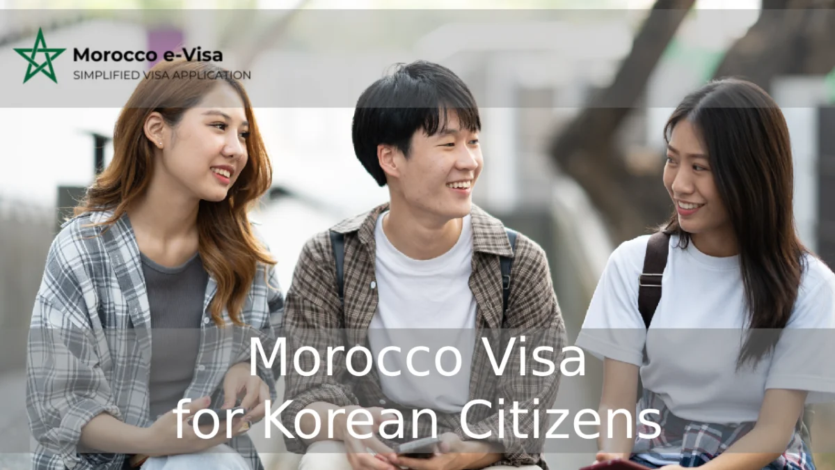 Morocco visa for Korean citizens